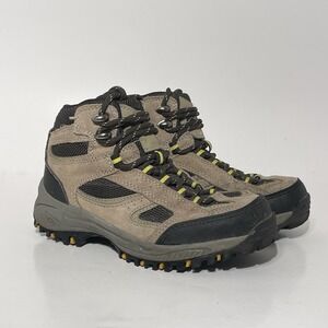 Denali Youth Hiking Boots Size 13 Trail Outdoor Shoes Suede Mesh Brown